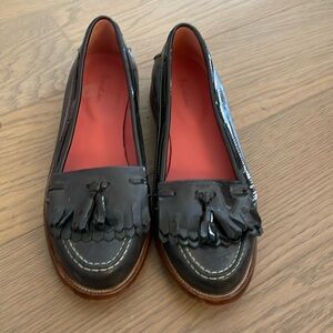 Boden black loafers
